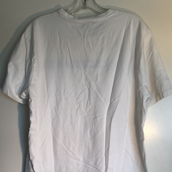 Ben Sherman Men’s XL T Shirt- White with print on front. Slightly used - Picture 4 of 5